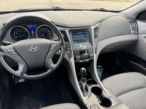 Starlight Silver 2015 Hyundai SONATA Hybrid Limited