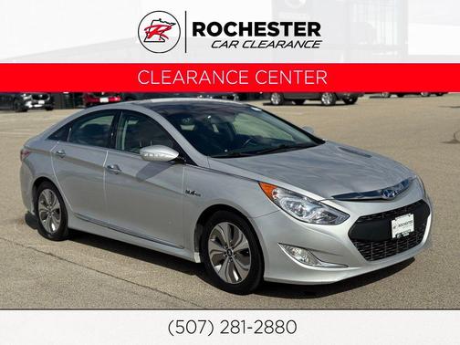 Starlight Silver 2015 Hyundai SONATA Hybrid Limited