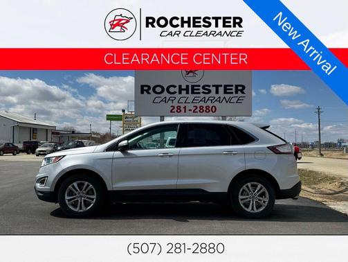 Ingot Silver Metallic 2015 Ford Edge SEL