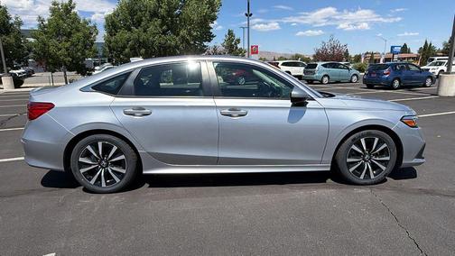 Lunar Silver Metallic 2024 Honda Civic EX