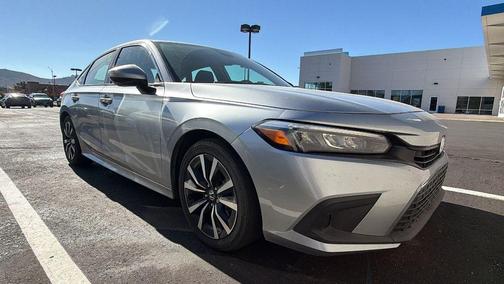 Lunar Silver Metallic 2024 Honda Civic EX