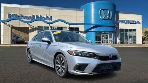 Lunar Silver Metallic 2024 Honda Civic EX