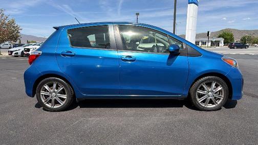 Blazing Blue Pearl 2013 Toyota Yaris L