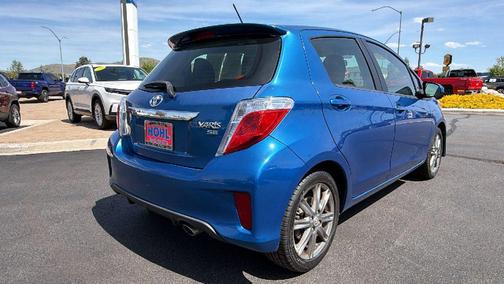 Blazing Blue Pearl 2013 Toyota Yaris L