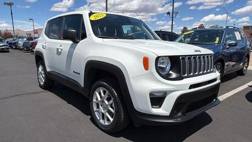 Alpine White Clearcoat 2023 Jeep Renegade Latitude