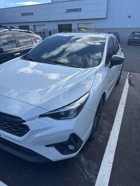 Crystal White Pearl 2024 Subaru Impreza RS