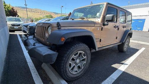Copper Brown Pearlcoat 2015 Jeep Wrangler Unlimited Sport