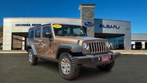Copper Brown Pearlcoat 2015 Jeep Wrangler Unlimited Sport