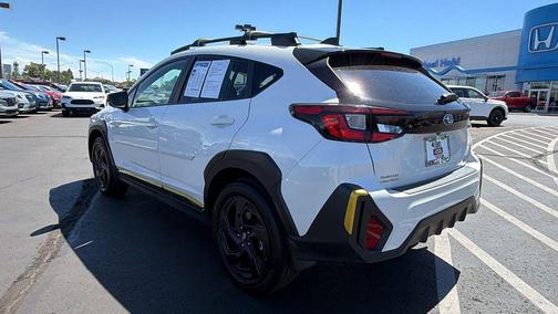 Crystal White Pearl 2025 Subaru Crosstrek Sport