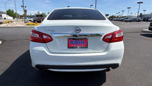 Glacier White 2016 Nissan Altima 2.5 S