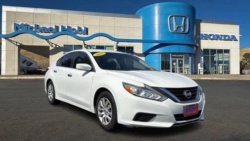 Glacier White 2016 Nissan Altima 2.5 S