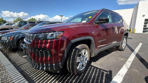Velvet Red Pearlcoat 2022 Jeep Compass Latitude