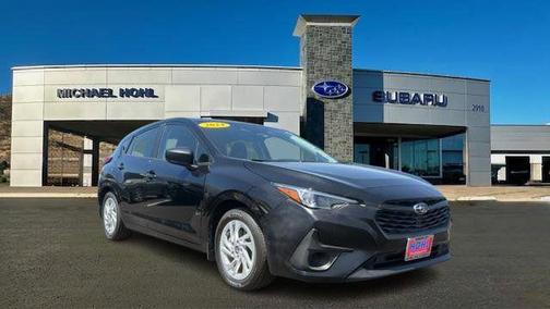 Crystal Black Silica 2024 Subaru Impreza Base