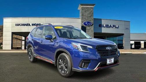 Sapphire Blue Pearl 2024 Subaru Forester Sport