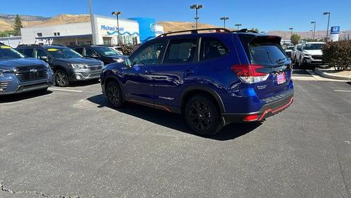Sapphire Blue Pearl 2024 Subaru Forester Sport