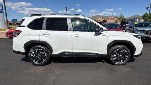 Crystal White Pearl 2026 Subaru Forester Hybrid Premium