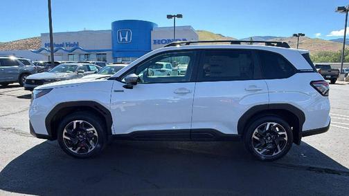 Crystal White Pearl 2026 Subaru Forester Hybrid Premium