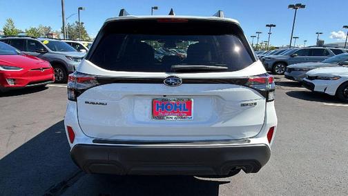 Crystal White Pearl 2026 Subaru Forester Hybrid Premium