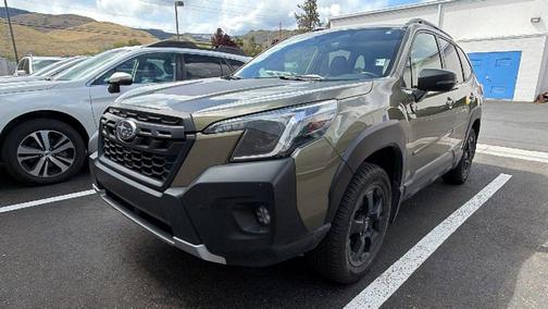 Autumn Green Metallic 2024 Subaru Forester Wilderness