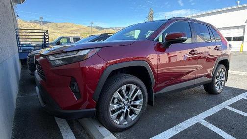 Red 2025 Toyota RAV4 XLE Premium