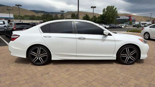 White Orchid Pearl 2017 Honda Accord Sport