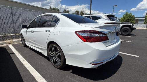 White Orchid Pearl 2017 Honda Accord Sport