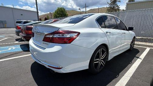 White Orchid Pearl 2017 Honda Accord Sport