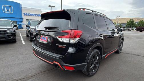Crystal Black Silica 2021 Subaru Forester Sport