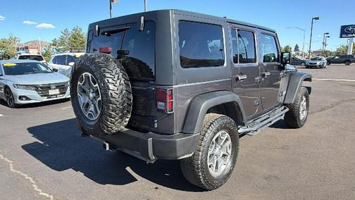Granite Crystal Metallic Clearcoat 2017 Jeep Wrangler Unlimited Rubicon