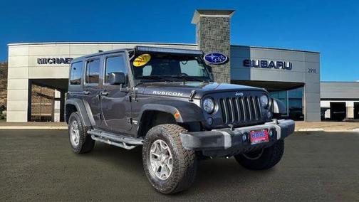 Granite Crystal Metallic Clearcoat 2017 Jeep Wrangler Unlimited Rubicon