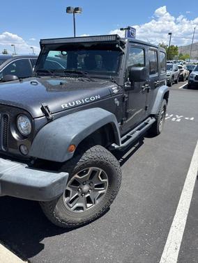 Granite Crystal Metallic Clearcoat 2017 Jeep Wrangler Unlimited Rubicon
