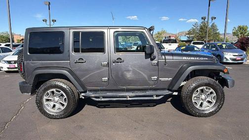 Granite Crystal Metallic Clearcoat 2017 Jeep Wrangler Unlimited Rubicon