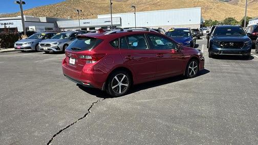 Crimson Red Pearl 2022 Subaru Impreza Premium