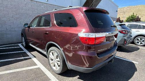 Deep Molten Red Pearlcoat 2012 Dodge Durango Crew