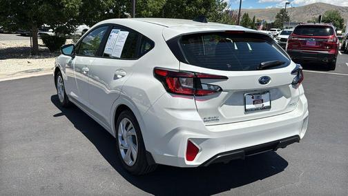 Crystal White Pearl 2025 Subaru Impreza Base