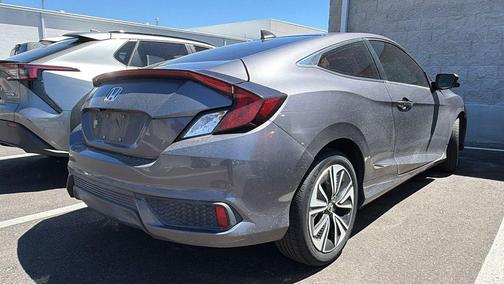 Modern Steel Metallic 2017 Honda Civic EX-T