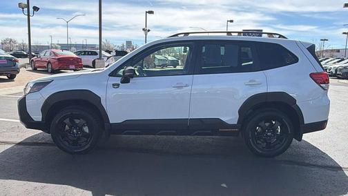 Crystal White Pearl 2023 Subaru Forester Wilderness