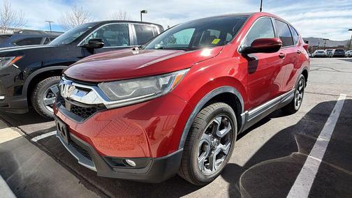 Molten Lava 2019 Honda CR-V EX