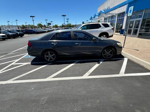 Alabaster Silver Metallic 2007 Honda Accord EX-L