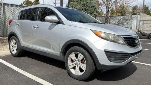 Bright Silver 2012 Kia Sportage LX
