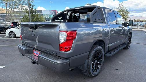 Gun Metallic 2023 Nissan Titan SV