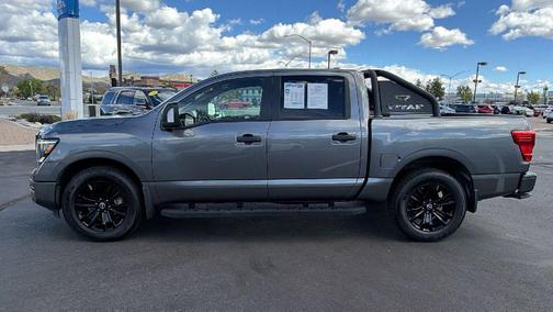 Gun Metallic 2023 Nissan Titan SV