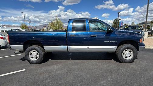 Patriot Blue Pearlcoat 2003 Dodge Ram 3500 Laramie