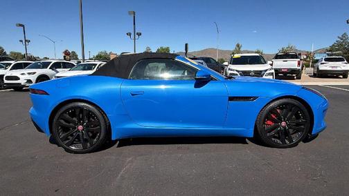 Blue 2019 Jaguar F-TYPE P380