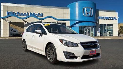Crystal White Pearl 2016 Subaru Impreza 2.0i Sport Limited