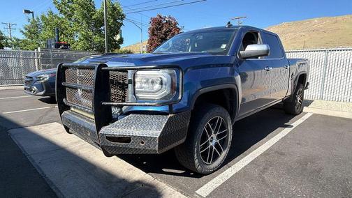 Stone Blue Metallic 2018 GMC Sierra 1500 SLT