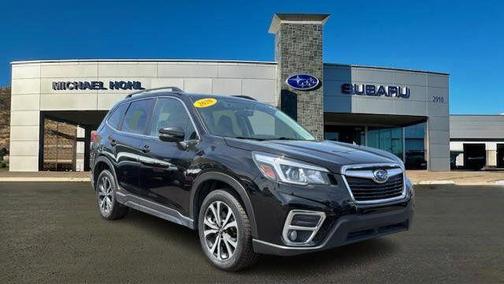Crystal Black Silica 2020 Subaru Forester Limited