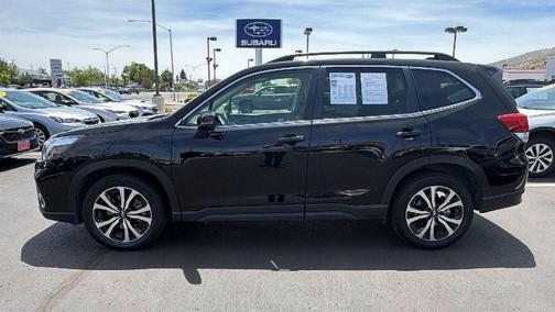 Crystal Black Silica 2020 Subaru Forester Limited