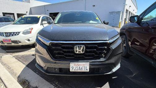 Crystal Black Pearl 2024 Honda CR-V EX-L AWD