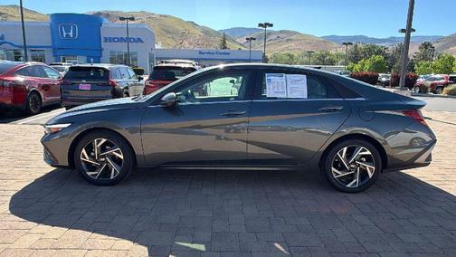 Amazon Gray 2024 Hyundai ELANTRA Limited